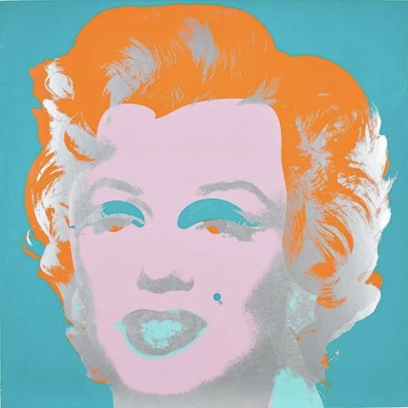 Siebdruck Warhol - Marilyn F. S. 29