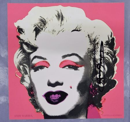 Siebdruck Warhol - Marilyn Invitation 12