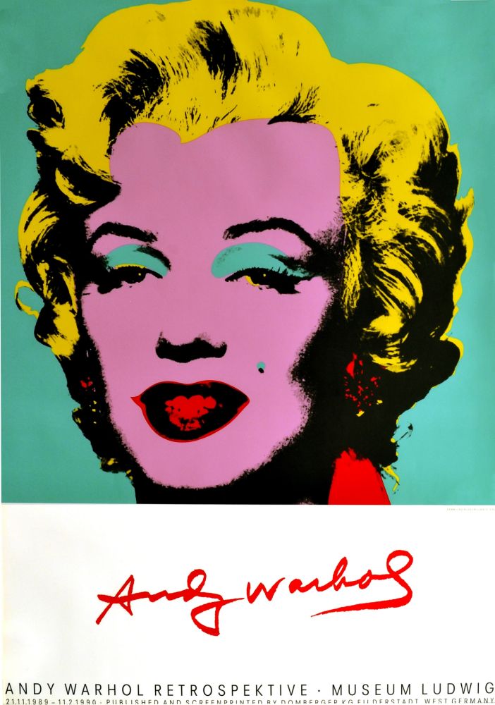 Plakat Warhol - Marilyn Monroe