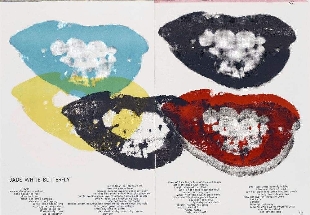 Siebdruck Warhol - Marilyn Monroe I Love Your Kiss Forever Forever (FS II.5)