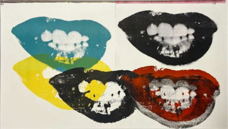 Siebdruck Warhol - Marilyn Monroe I Love Your Kiss Forever Forever (FS II.5)