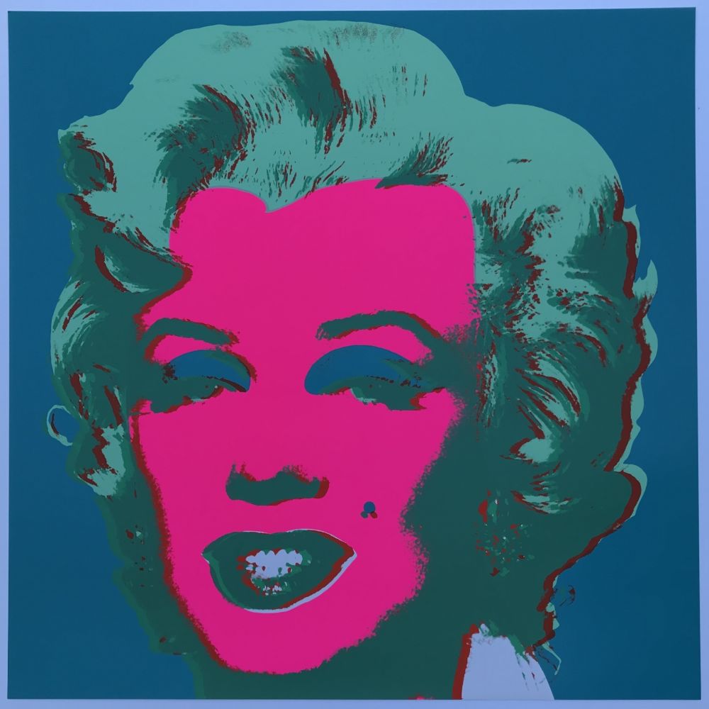 Siebdruck Warhol (After) - Marilyn Monroe II.30 (Sunday B Morning)