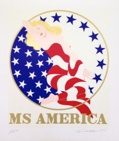 Siebdruck Indiana - Marilyn Ms. America