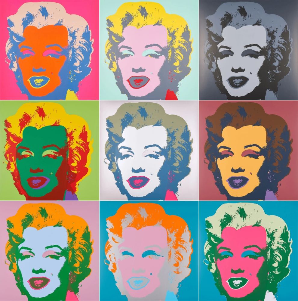 Siebdruck Warhol (After) - Marilyn Portfolio