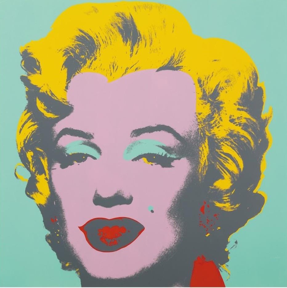 Siebdruck Warhol - Marilyn 