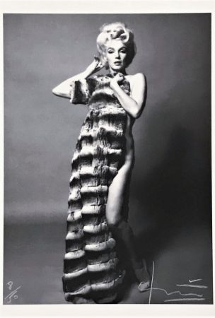 Fotografie Stern - Marilyn with Chinchilla Coat