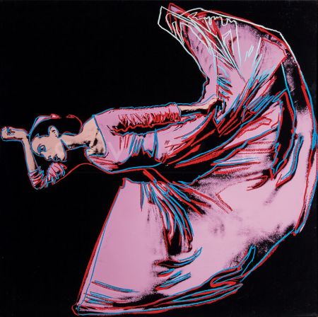 Siebdruck Warhol - Martha Graham, Letter to the World (The Kick) (FS II.389)