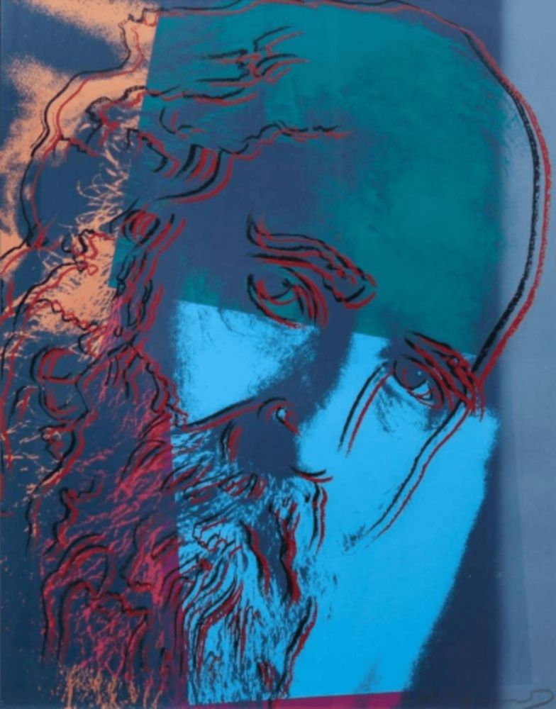 Siebdruck Warhol - Martin Buber