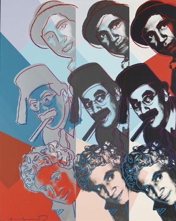 Siebdruck Warhol - Marx Brothers (FS II.232)