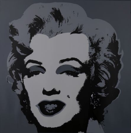Siebdruck Warhol - Marylin (#B), c. 1980 - Very large silkscreen