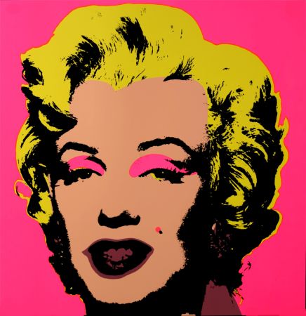 Siebdruck Warhol - Marylin (#I), c. 1980 - Very large silkscreen