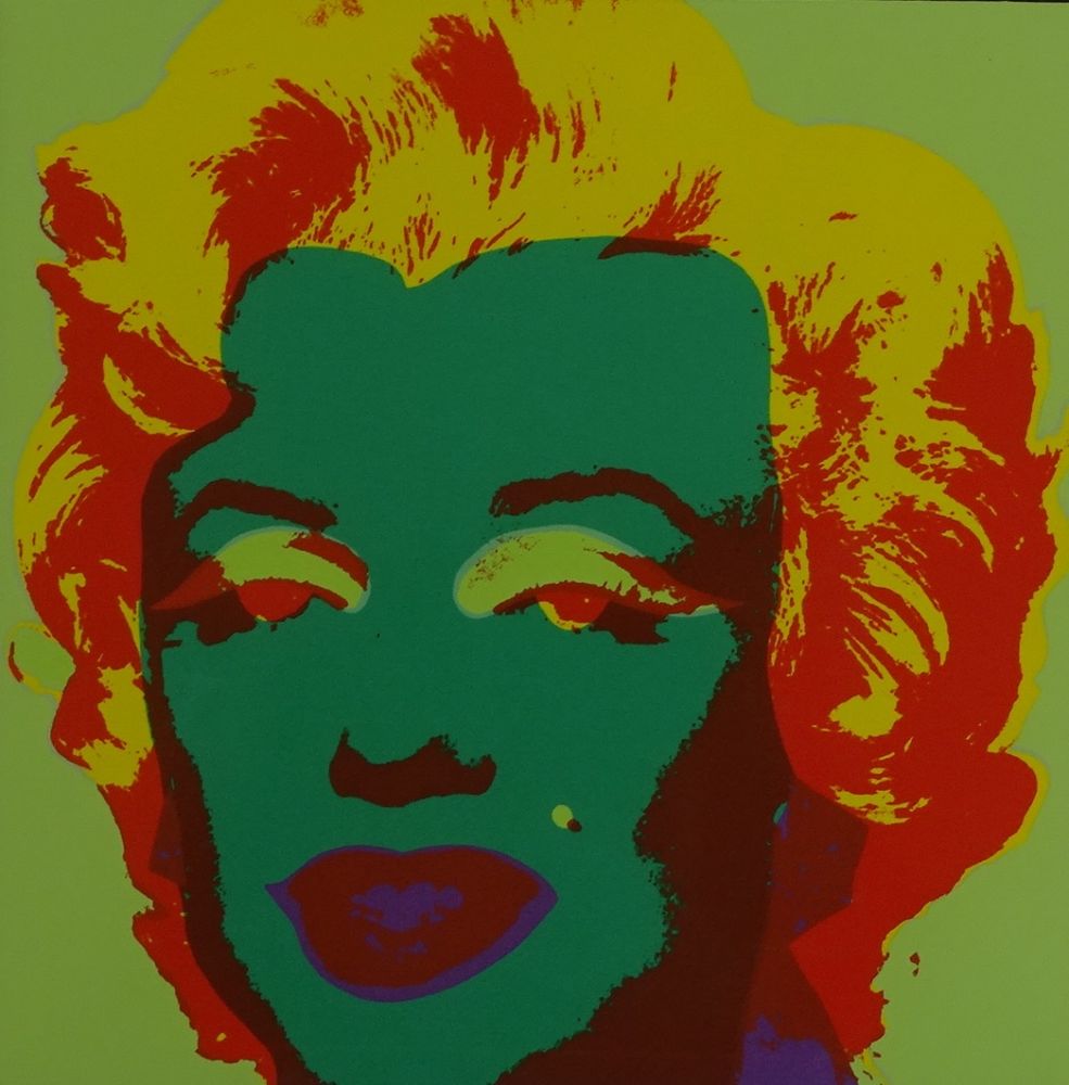 Siebdruck Warhol - Marylin monroe