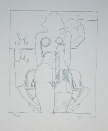 Lithographie Lindner - Marylin was here 6