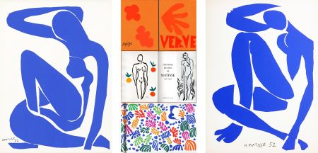 Illustriertes Buch Matisse - MATISSE : DERNIÈRES ŒUVRES 1950 - 1954 (VERVE Vol. IX, No. 35-36) 1958