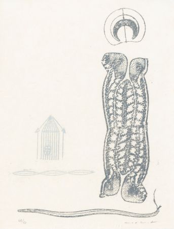 Lithographie Ernst - Max Ernst (1891–1976) - Untitled - lithograph on paper - 1970