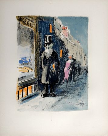 Lithographie Van Dongen - Max Jacob, 1949