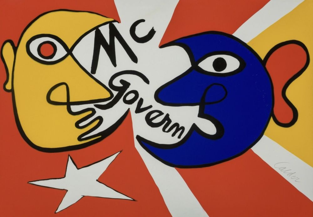 Lithographie Calder - McGovern for McGovernment