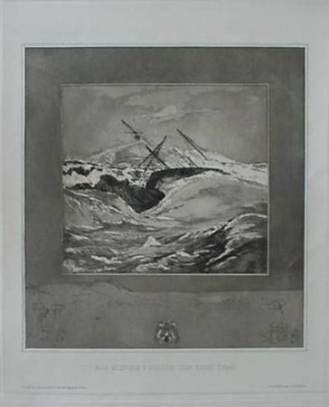 Radierung Und Aquatinta Klinger - Meer (Sea), from the portfolio Vom Tode