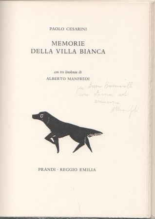 Illustriertes Buch Manfredi - Memorie della villa bianca