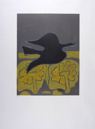 Lithographie Braque - Menton, 1964