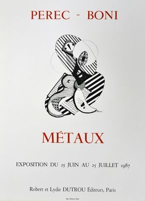 Plakat Boni - Metaux