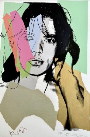 Siebdruck Warhol - Mick Jagger