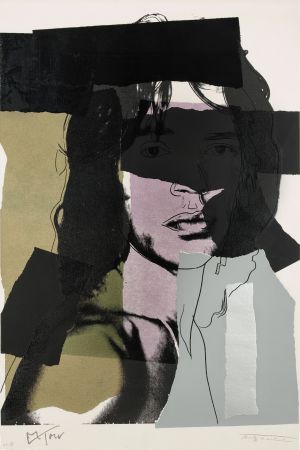 Siebdruck Warhol - Mick Jagger (F & S II.145)