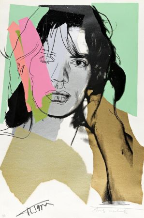 Siebdruck Warhol - Mick Jagger FS 11.140