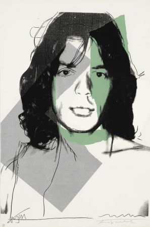 Siebdruck Warhol - Mick Jagger (FS II.138)