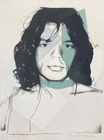 Siebdruck Warhol - Mick Jagger (FS II.138)