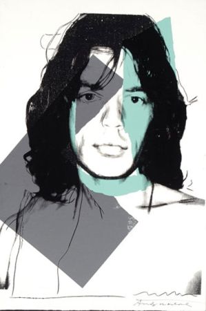 Siebdruck Warhol - Mick Jagger (FS II.138)