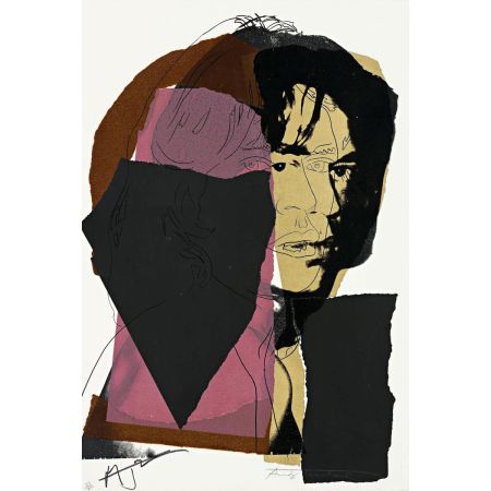 Siebdruck Warhol - Mick Jagger (FS II.139)