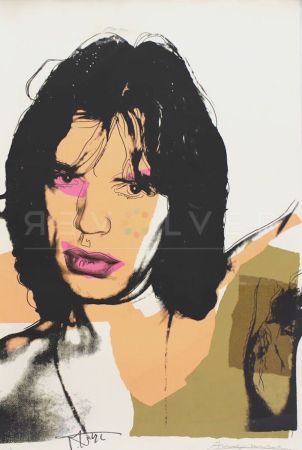 Siebdruck Warhol - Mick Jagger (FS II.141) 