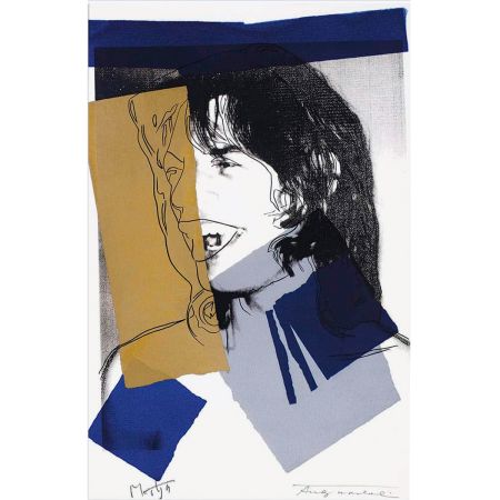 Siebdruck Warhol - Mick Jagger (FS II.142)