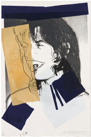 Siebdruck Warhol - Mick Jagger (FS II.142)