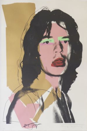 Siebdruck Warhol - Mick Jagger (FS II.143) 