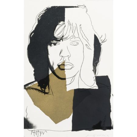 Siebdruck Warhol - Mick Jagger (FS II.146)