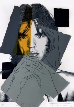 Siebdruck Warhol - Mick Jagger, FS II.147