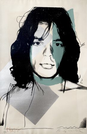 Siebdruck Warhol - Mick Jagger (FS II 138)