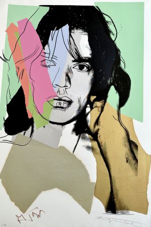 Siebdruck Warhol - Mick Jagger (F&S II 140)