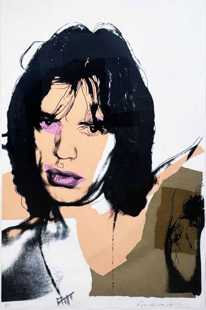 Siebdruck Warhol - Mick Jagger, II.141