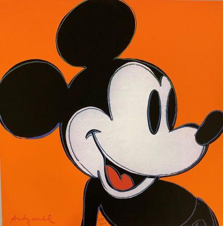 Offset Warhol - Mickey Mouse (Orange)