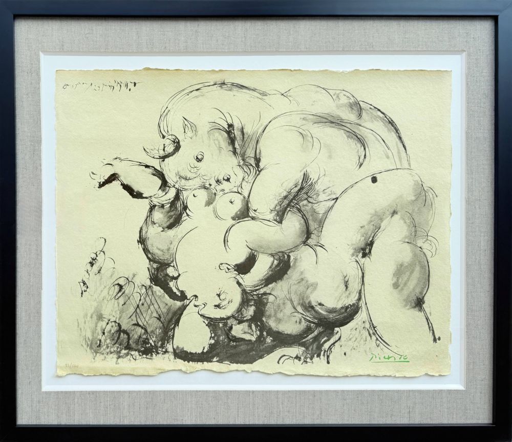 Lithographie Picasso - Minotaure