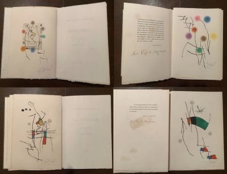 Illustriertes Buch Miró - Miranda et La Spirale