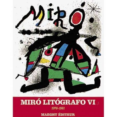 Illustriertes Buch Miró - MIRO LITHOGRAPH VI