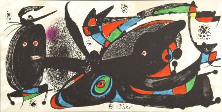 Lithographie Miró - Miro sculpteur, Angleterre