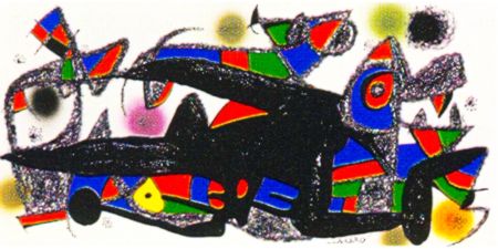Lithographie Miró -  Miro Sculptor -Denmark