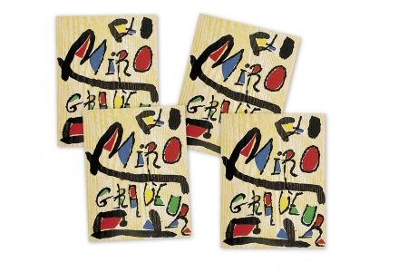 Illustriertes Buch Miró - MIRÓ GRABADOR - 4 VOL. (1928 - 1983) Catalogue raisonné engravings of Joan Miró