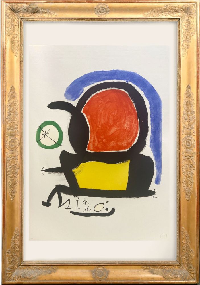 Lithographie Miró - Miró el tapís de Tarragona