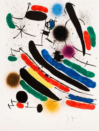 Keine Technische Miró - Miró lithographe I (Maeght 856)
